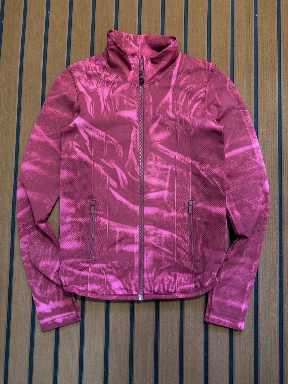 Lululemon Full Zip Define Jacket Womens 6 Small Medium Pink